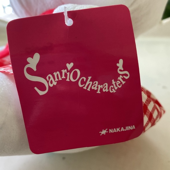 Hello Kitty Plush Doll Red Gingham Skirt and Bow. NEW - Picture 2 of 10